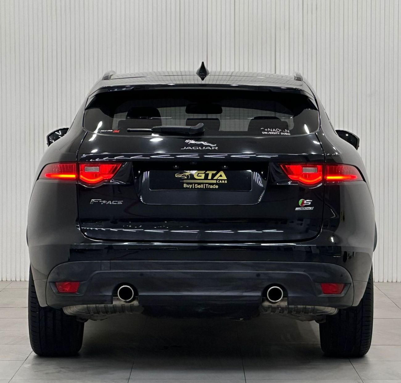 Jaguar F Pace 2017 Jaguar F-Pace S, Warranty, Full Jaguar Service History, Low Kms, GCC Specs