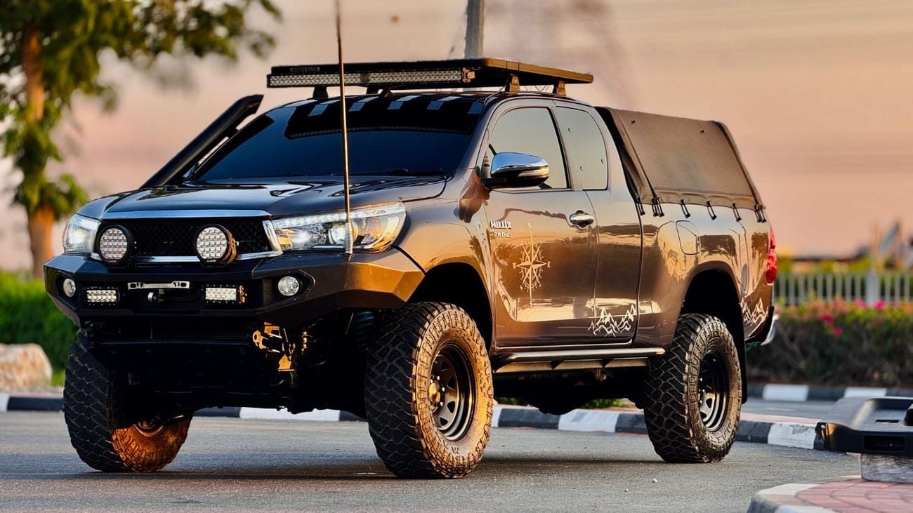 Toyota Hilux CUSTOM CANVAS CANOPY | SMART CAB | RHD | 2017 | 2.8L DIESEL ENGINE | MANUAL TRANSMISSION | AIR SNORK