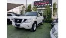 Nissan Patrol Gulf model 2012 number one leather hatch cruise control cruise control wheels sensors rear wing in e