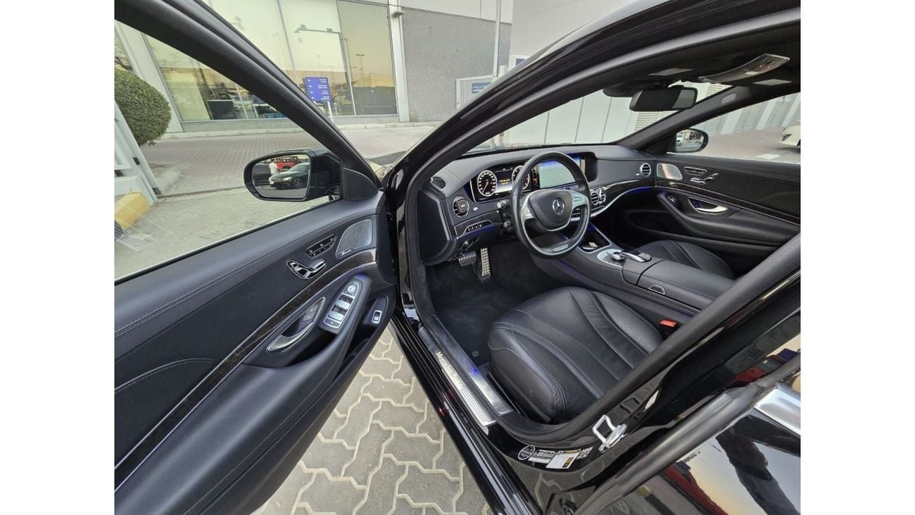 مرسيدس بنز S 550 MERCEDES S-550 2017 US V8  GOOD CONDITION INSIDE & OUT SIDE
