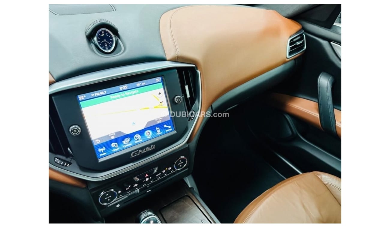 Maserati Ghibli GCC .. FSH .. S .. V6 ..perfect Condition