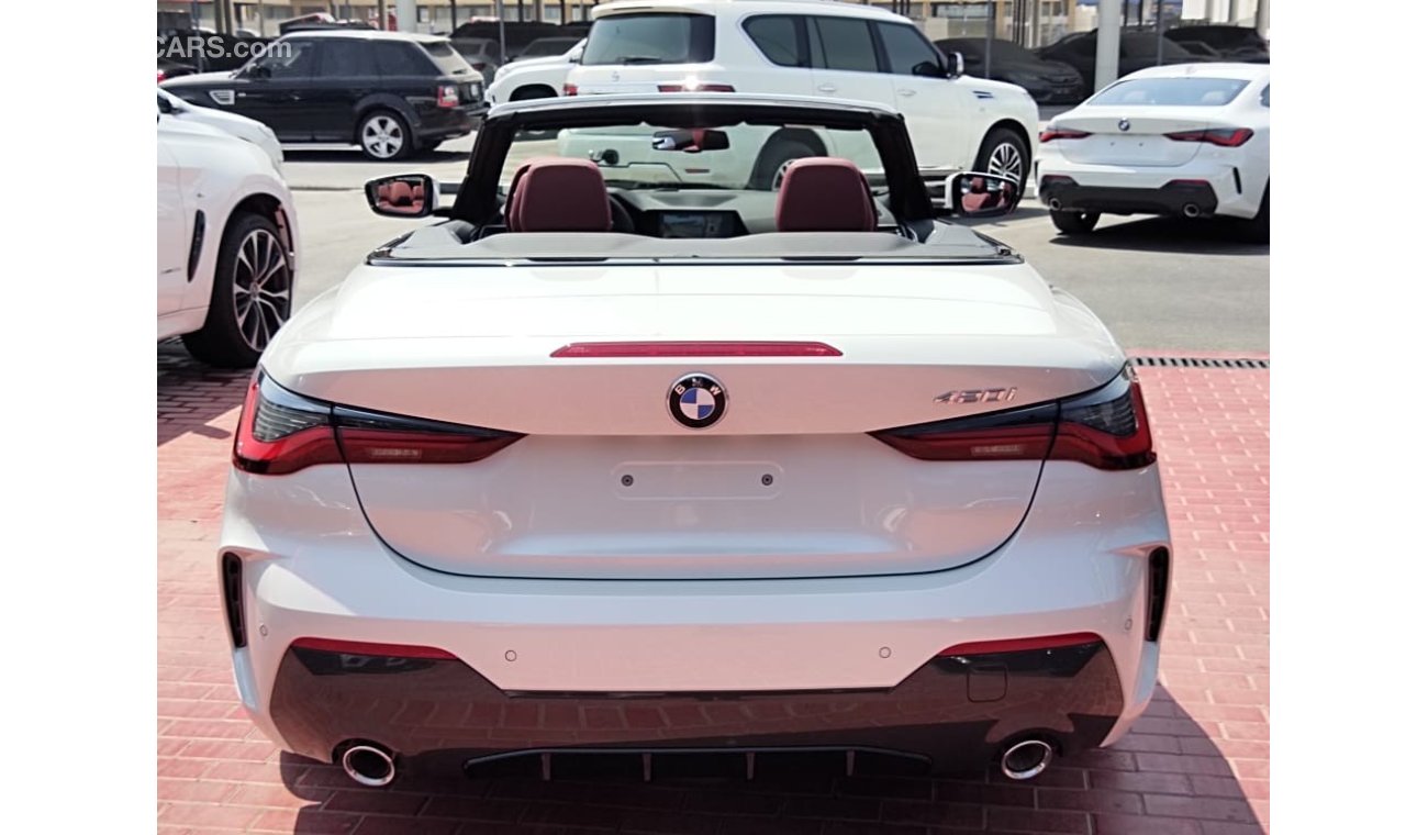 بي أم دبليو 420 I convertible M Sport 5 years warranty and service 2021 GCC