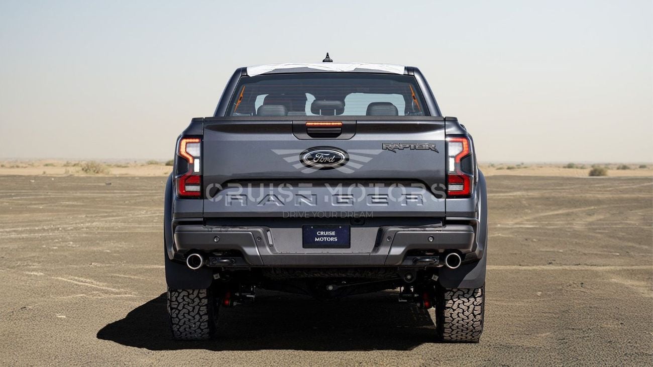 فورد رينجر رابتور Automatic - 3.0L - Petrol - Pick Up - 4WD - 5 Seats - 4 Doors - METEOR GREY
