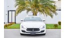 Maserati Ghibli (Brand New) | 3,408 P.M |  0% Downpayment | Full Option