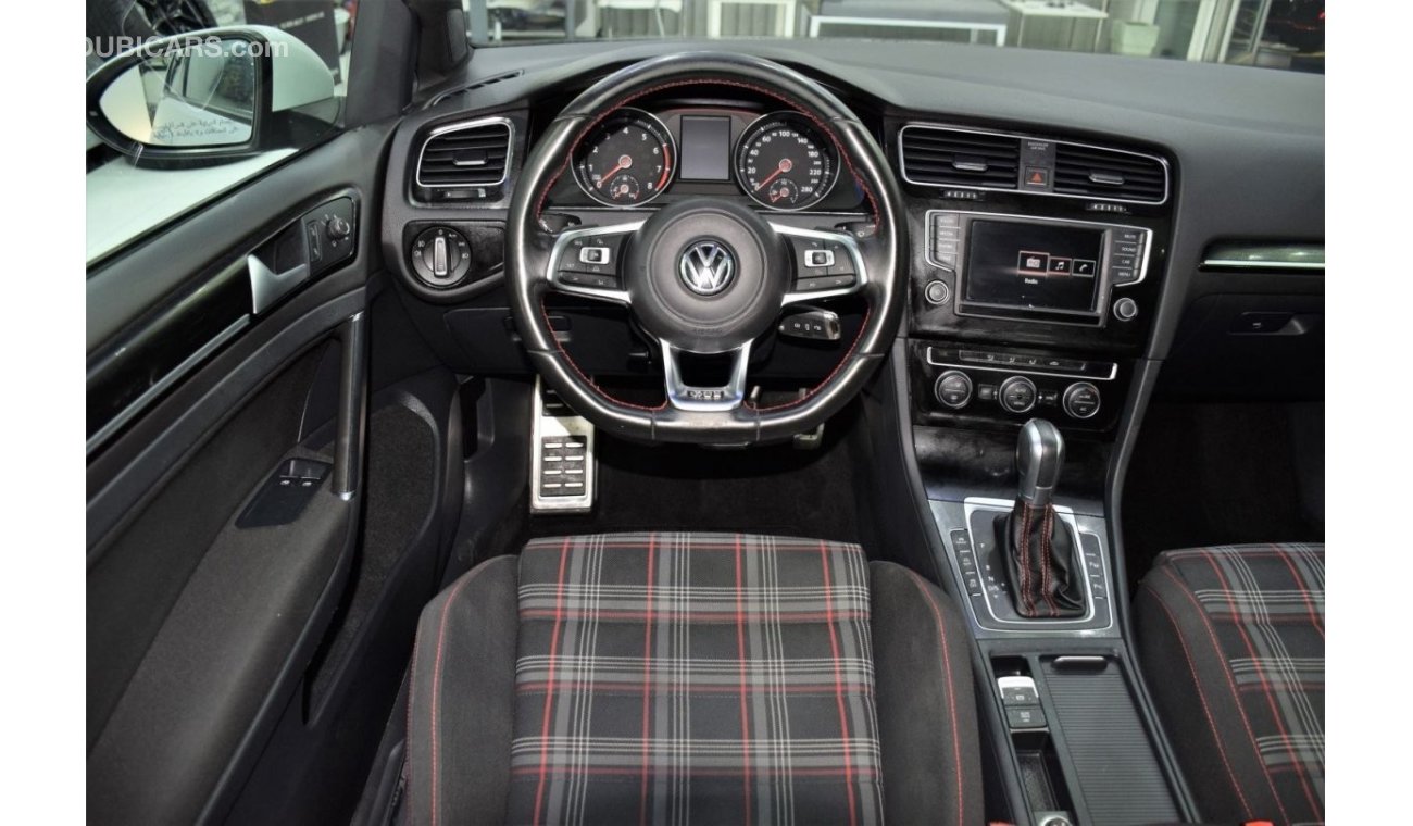 Volkswagen Golf EXCELLENT DEAL for our Volkswagen GTi ( 2016 Model! ) in White Color! GCC Specs