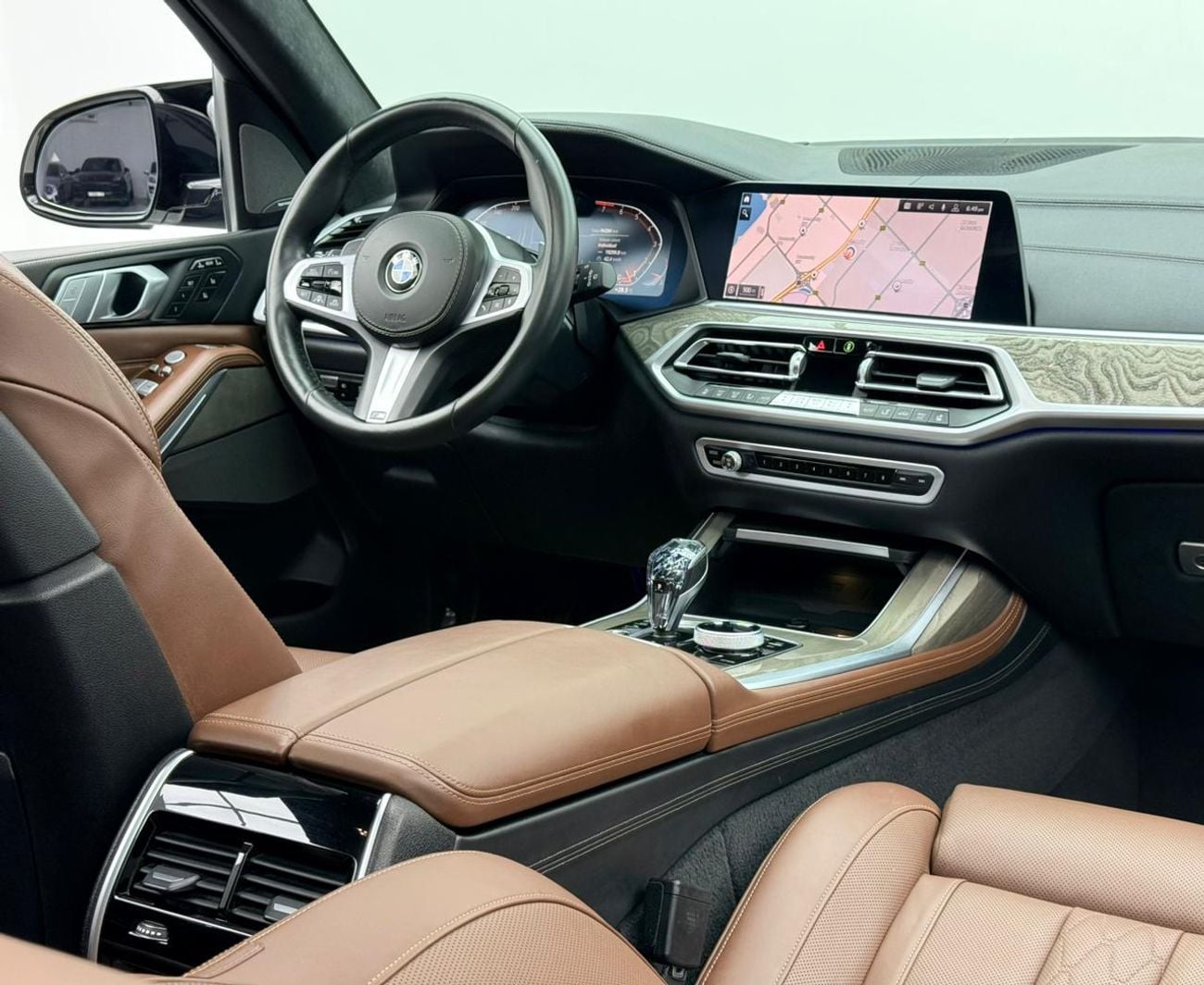 بي أم دبليو X7 2020 BMW X7 xDrive40i M-Sport, Warranty, Full BMW Service History, 7 Seater, Fully Loaded, GCC