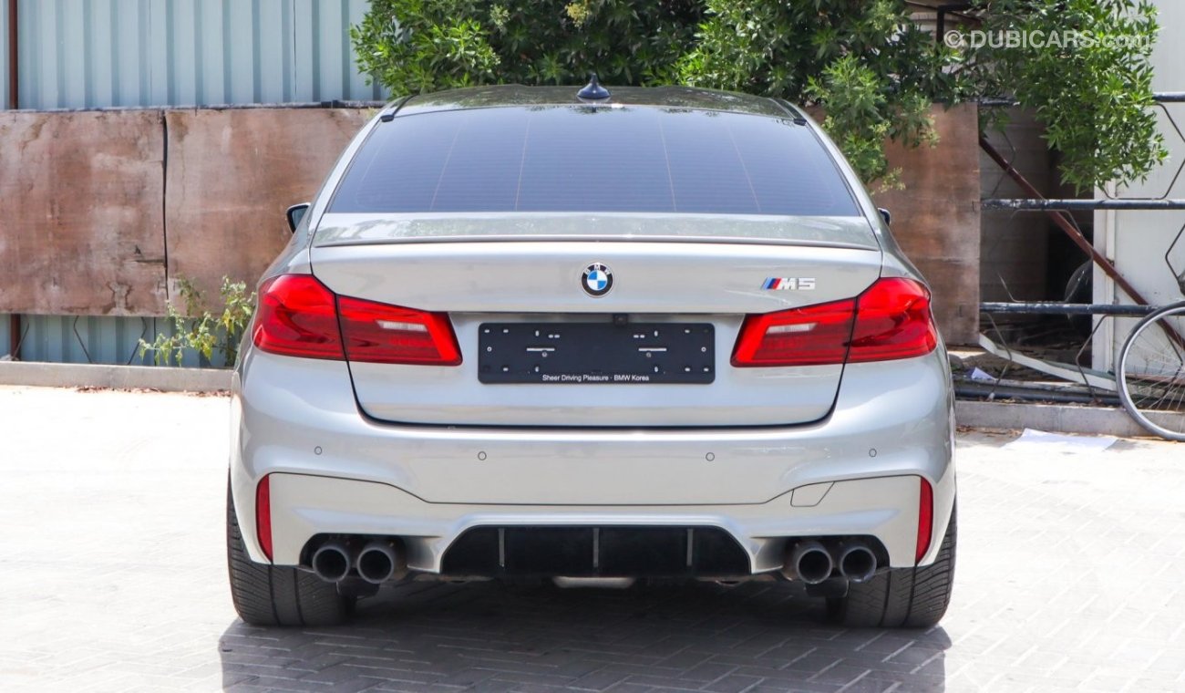 BMW M5 Competition Competition BMW M5 2019