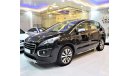 Peugeot 3008 ORIGINAL PAINT ( صبغ وكاله ) Peugeot 3008 2015 Model!! in Black Color! GCC Specs