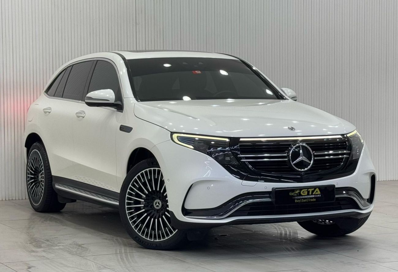 Mercedes-Benz EQC 400 4MATIC 2021 Mercedes Benz EQC 400 4MATIC, 2029 Mercedes Warranty + Service Pack, Very Low Kms, GCC