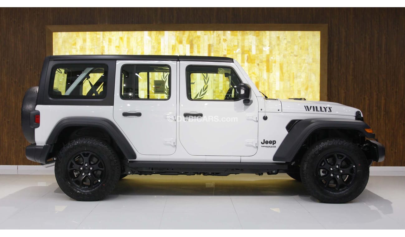 Jeep Willys 2020 Wrangler Unlimited Willys 4x4,GCC,WARRANTY