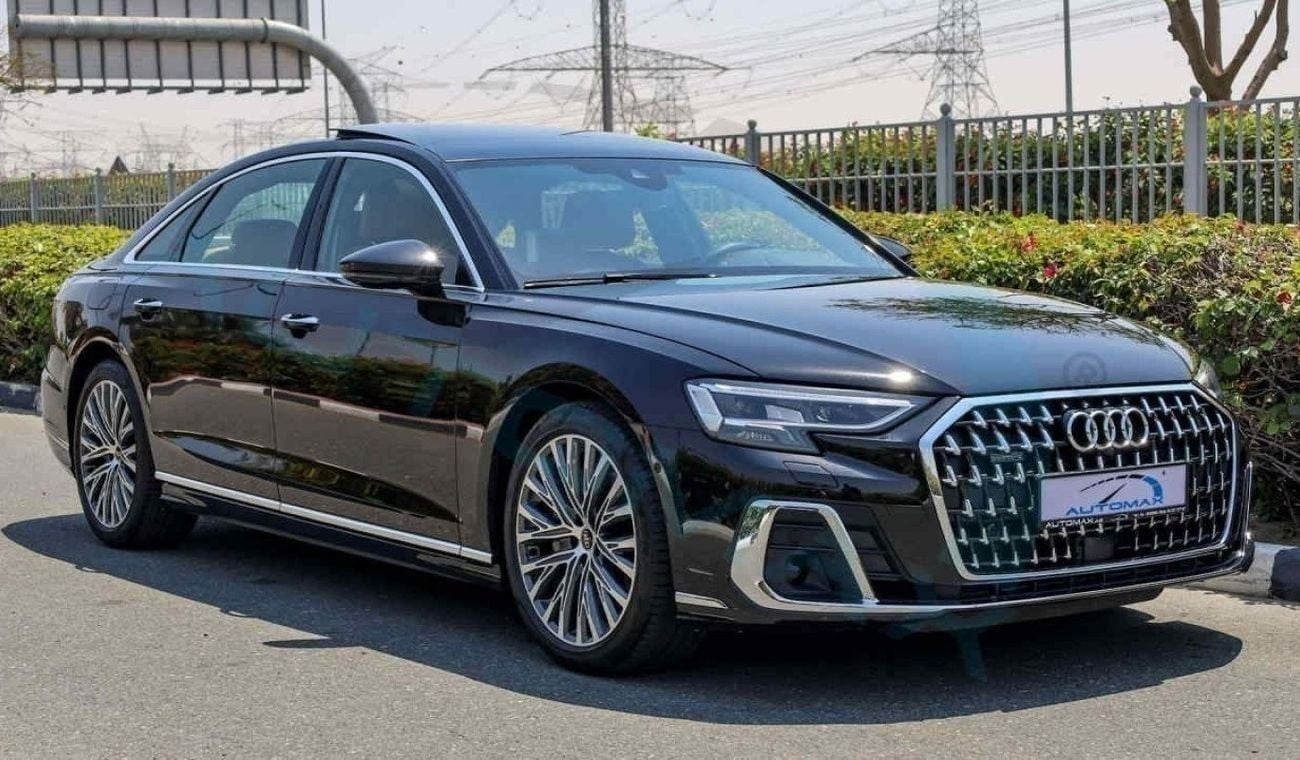 Audi A8 L 55 TFSI HIGH SPEC (For Export , НА ЭКСПОРТ) L 55 TFSI Quattro V6 3.0L AWD 2024 GCC 12,000 Km