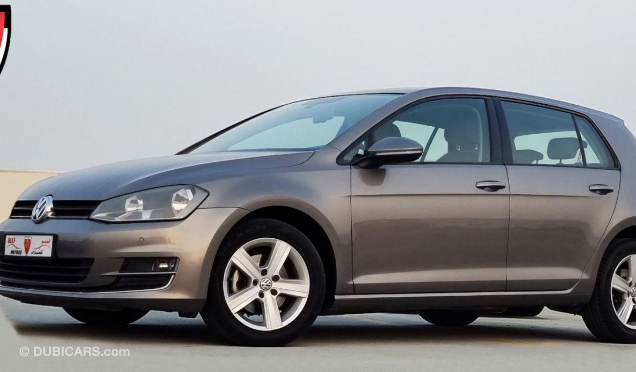 Volkswagen Golf TSI-2015-GCC-FULL OPTION-EXCELLENT CONDITION-VAT INCLUSIVE-BANK FINANCE AVILABLE