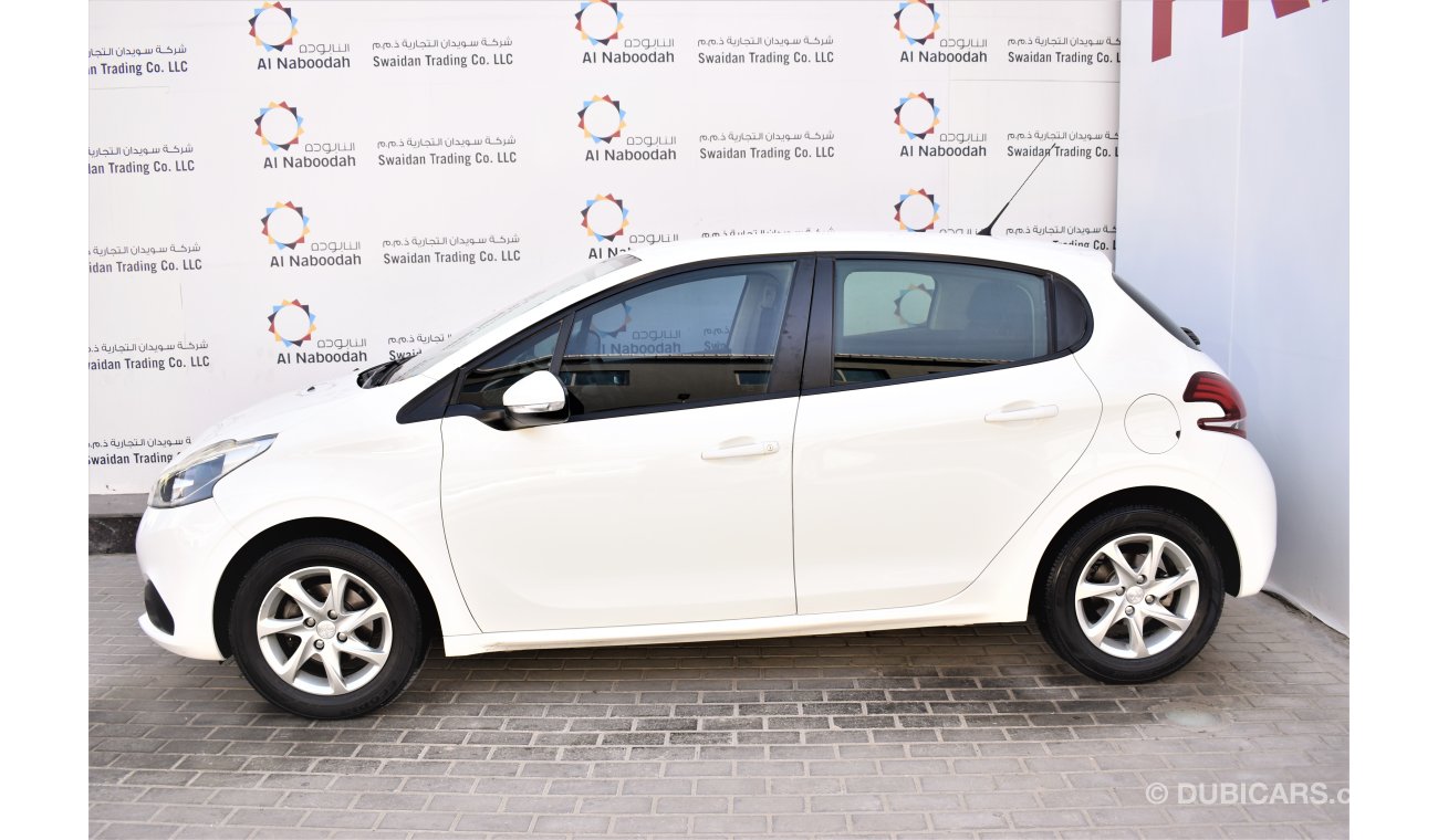 Peugeot 208 1.6L ACTIVE 2019 GCC AGENCY WARRANTY TILL 2024 / 100,000KM