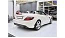Mercedes-Benz SLK 250 EXCELLENT DEAL for our Mercedes Benz SLK 250 ( 2012 Model ) in White Color GCC Specs
