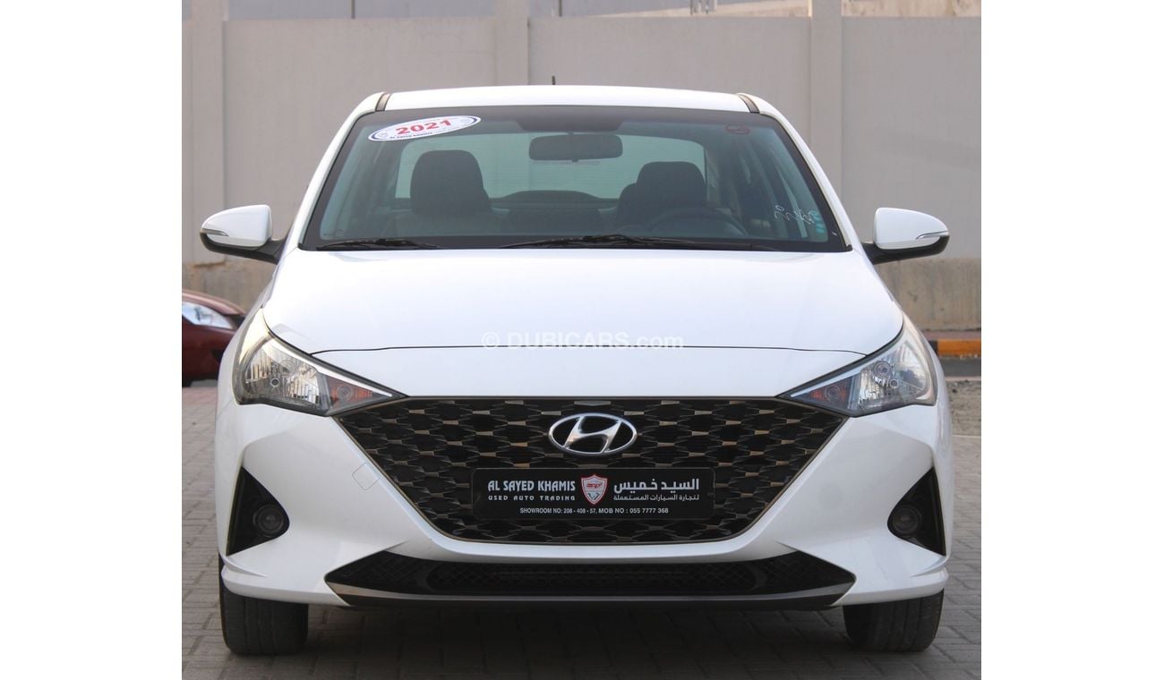 Hyundai Accent Base Hyundai Accent 2021 GCC, in excellent condition