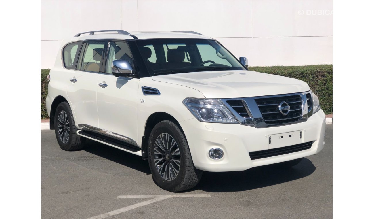 نيسان باترول FULL OPTION NISSAN PATROL PLATINUM V8 AED 197O/- month EXCELLENT CONDITION 0% BANK LOAN..