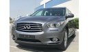 Infiniti QX60 AED 1250 / month FULL OPTION INFINITY QX60 LUXURY 7 SEATER UNLIMITED KM WARRANTY EXCELLENT CONDITION