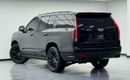 Cadillac Escalade Sport 6.2L 4WD 2022 Cadillac Escalade Sport, Agency Warranty 12/27& Service, Full Service History, G