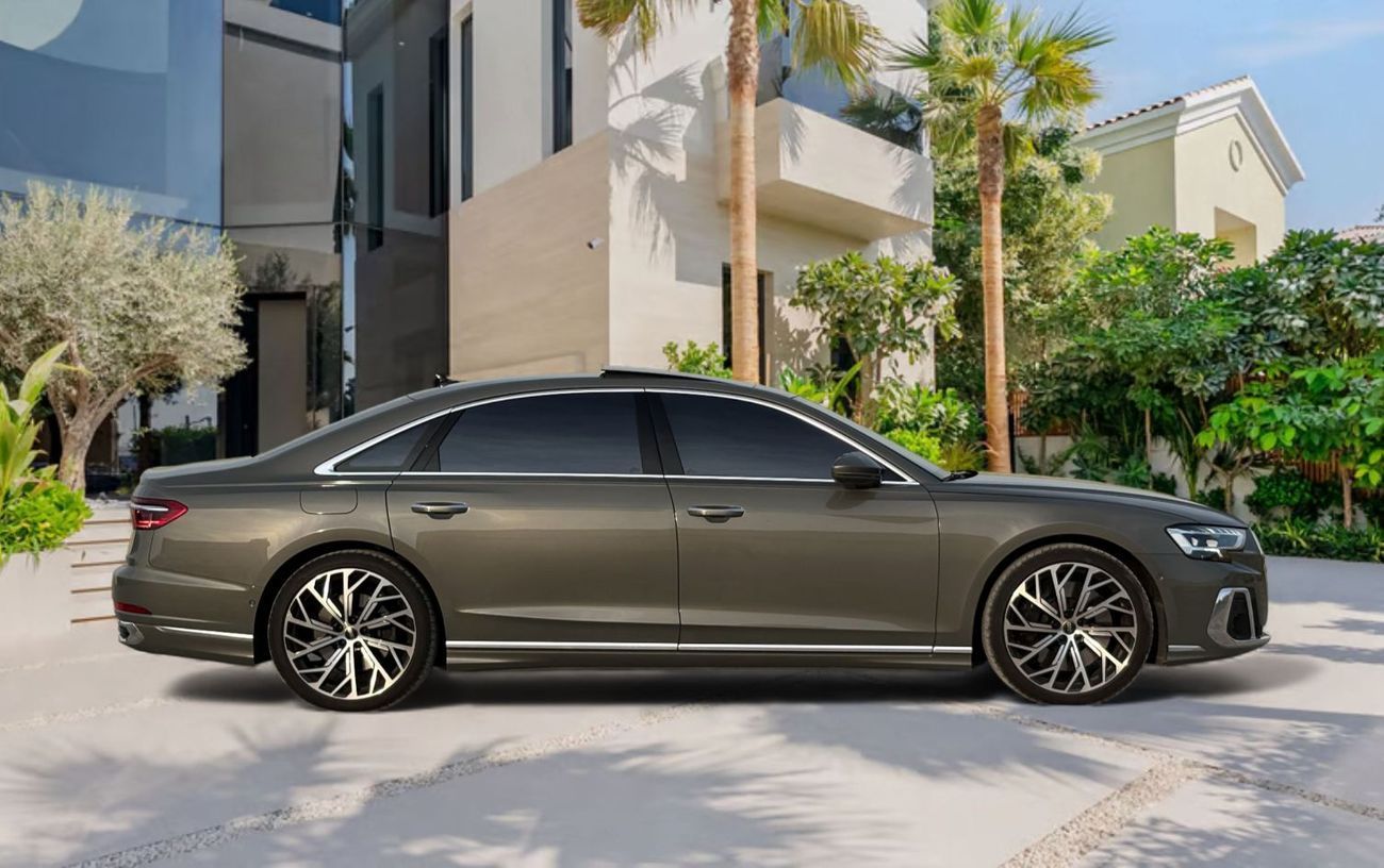 Audi A8 L 60 TFSI quattro 4.0L (454 HP) AED 6,400 P/M | 2024 | 5-Year Agency Warranty | Full Service History