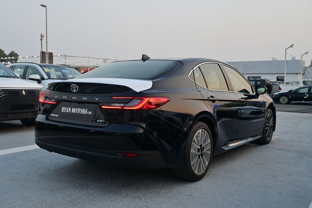 Toyota Camry LIMITED HEV Toyota Camry Limited 2.5L Hybrid GCC, Model 2025, Color Black