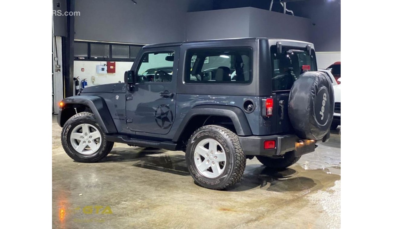 Jeep Wrangler 2016 Jeep Wrangler 2-Door, Warranty, Full History, GCC, Low Kms