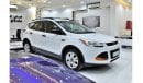 Ford Escape EXCELLENT DEAL for our Ford Escape ( 2014 Model ) in White Color GCC Specs