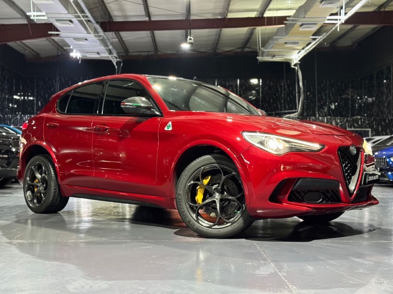 ألفا روميو ستيلفيو Quadrifoglio 2.9L (503 HP) 2018 Alfa Romeo Stelvio Q4, Warranty, Carbon Fiber Package, Excellent Con