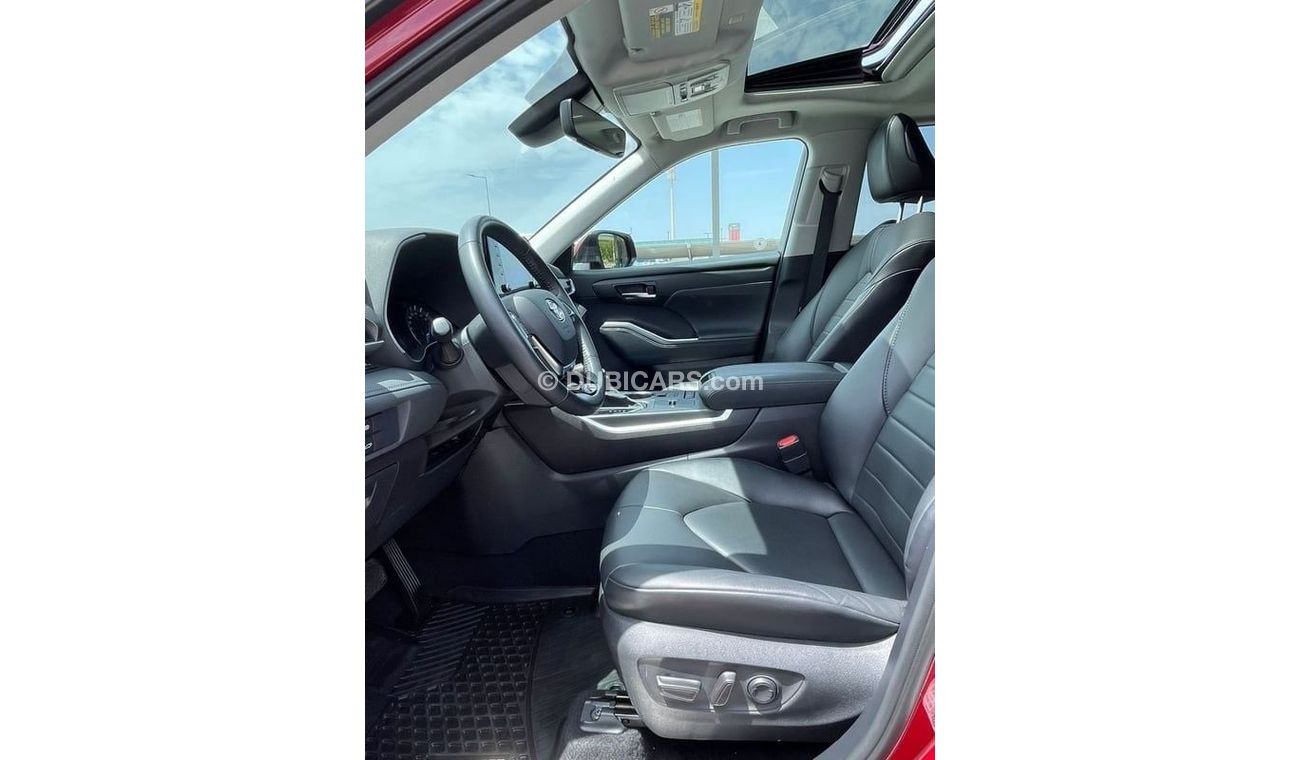 Toyota Highlander TOYOTA HIGHLANDER XLE HYBRID 2021- RED