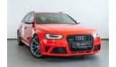 Audi RS4 2014 Audi RS4 / Full-Service History