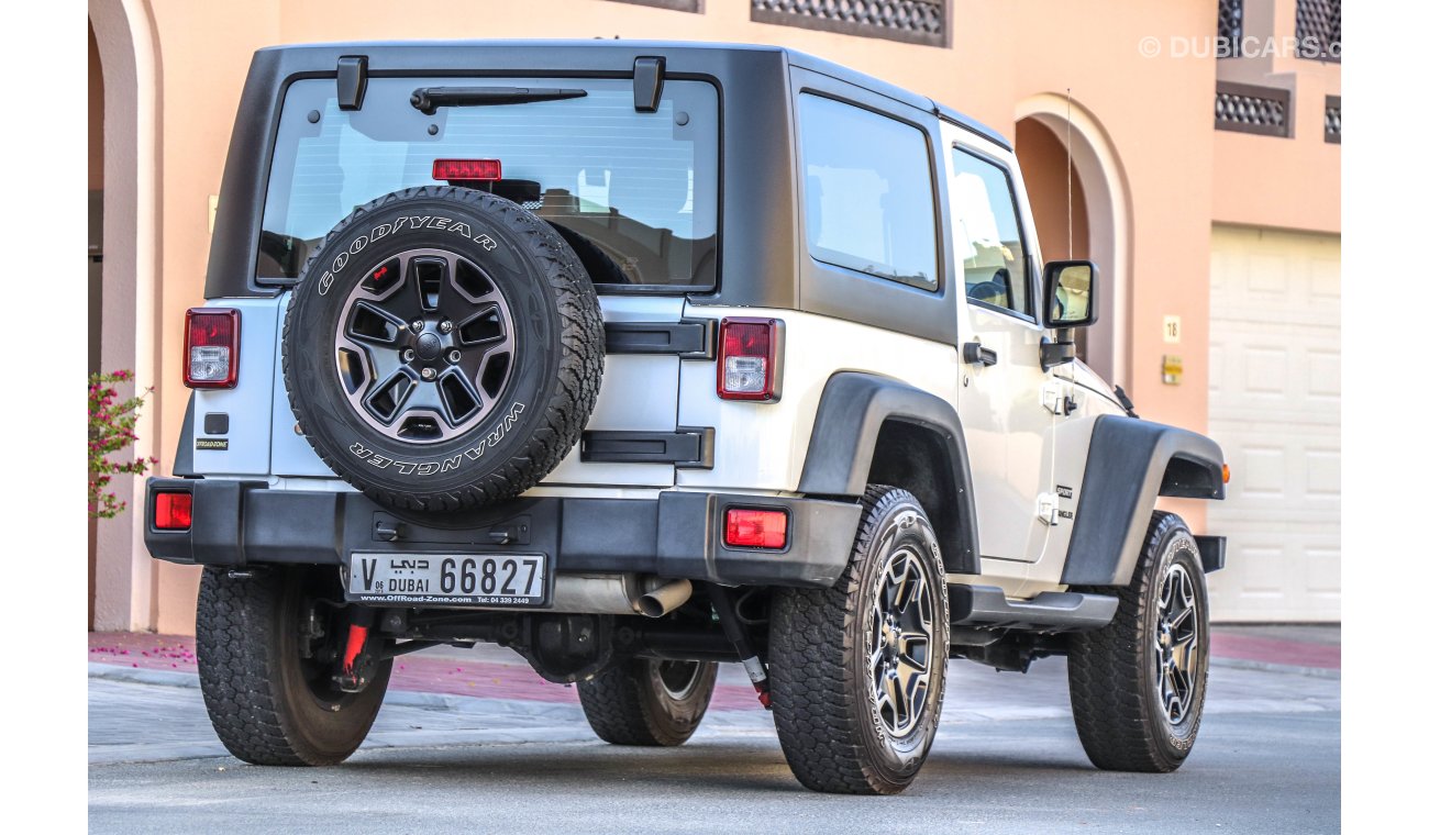 Jeep Wrangler Sport AED 790 P.M with 0% Down Payment