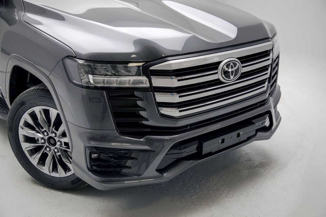 تويوتا لاند كروزر GXR 3.5L - Grey Metallic Inside Beige | Export Only