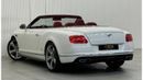 بنتلي كونتيننتال جي تي سي 2016 Bentley Continental GTC V8S Convertible, Full Service History, Excellent Condition, GCC