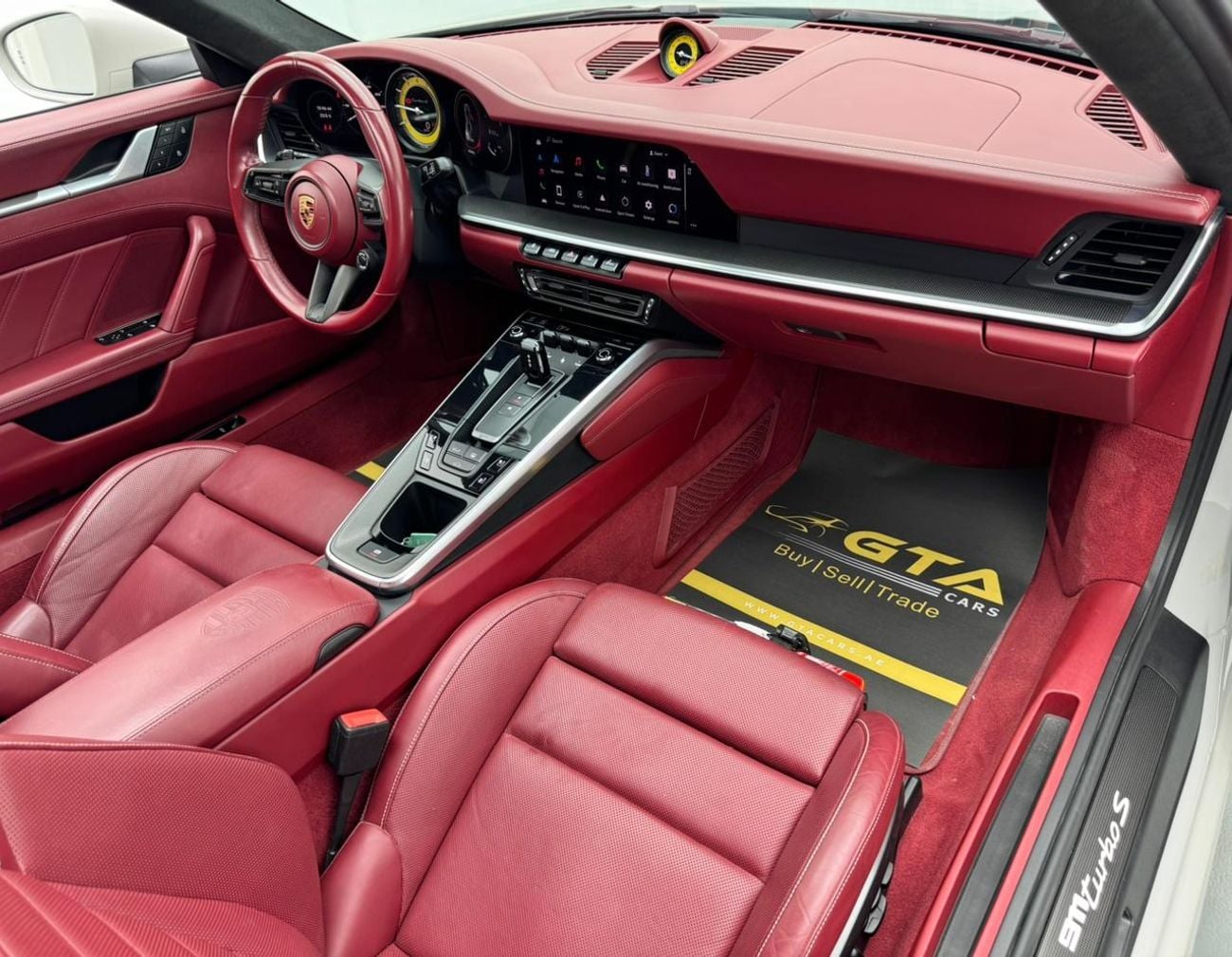 بورش 911 Turbo S 3.8L (640 HP) Coupe 2022 Porsche 911 Turbo S, Sep / 2026 Porsche Warranty, Porsche Service H