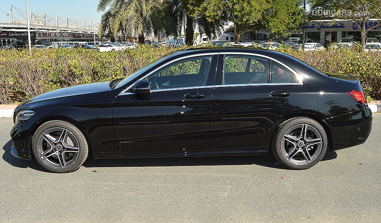 Mercedes-Benz C 300 2019 AMG, 2.0L I-4 Turbo, GCC, 0km with 3 Years or 100,000km Warranty