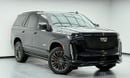 كاديلاك إسكالاد Escalade-V 6.2L 2023 Cadillac Escalade V, 2027 Cadillac Warranty + Service Pack, Very Low Km, 7 Seat