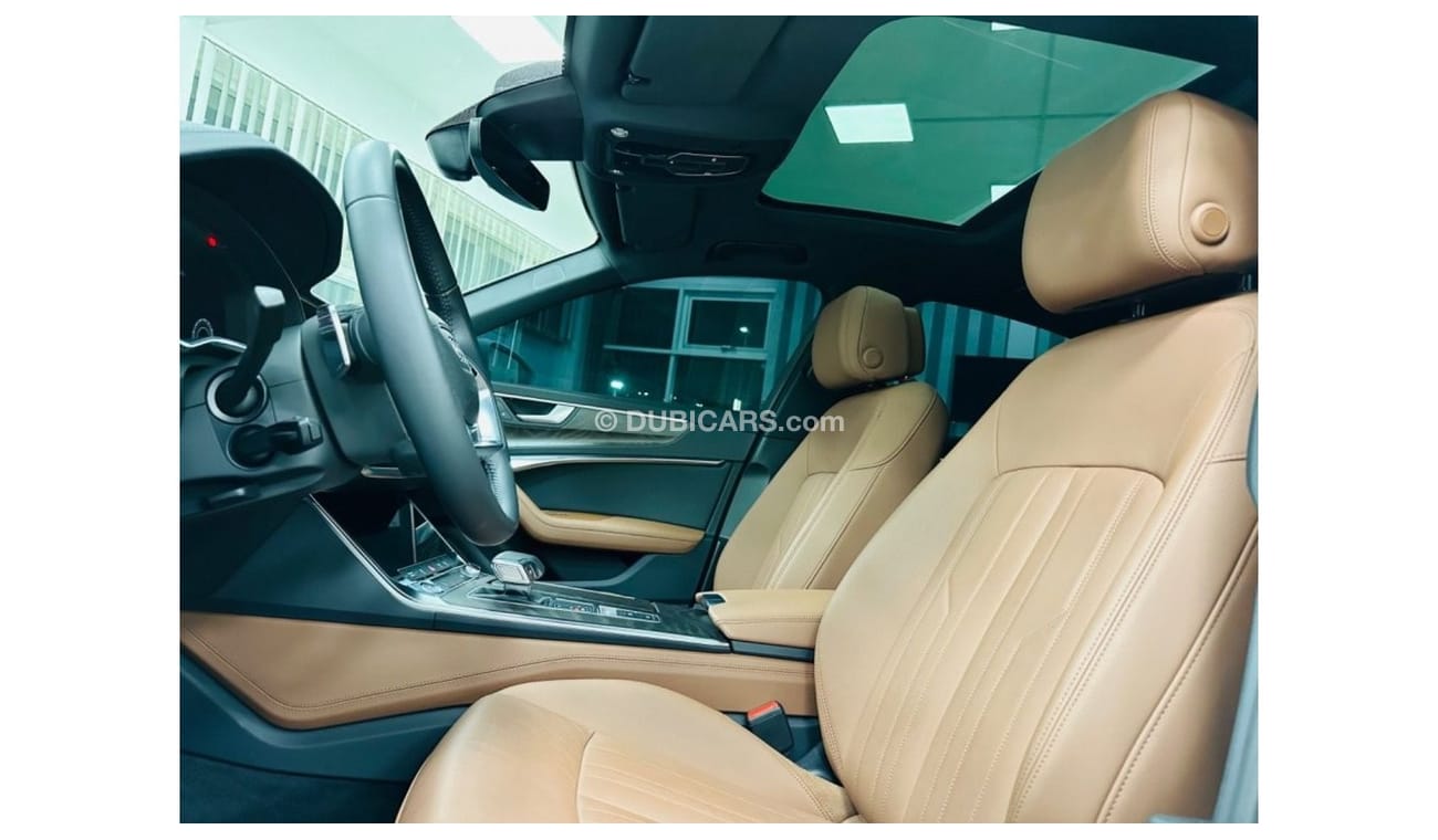 Audi A6 55 TFSI quattro S-Line GCC .. FSH .. V6 .. S line .. Perfect Condition .. Top Range