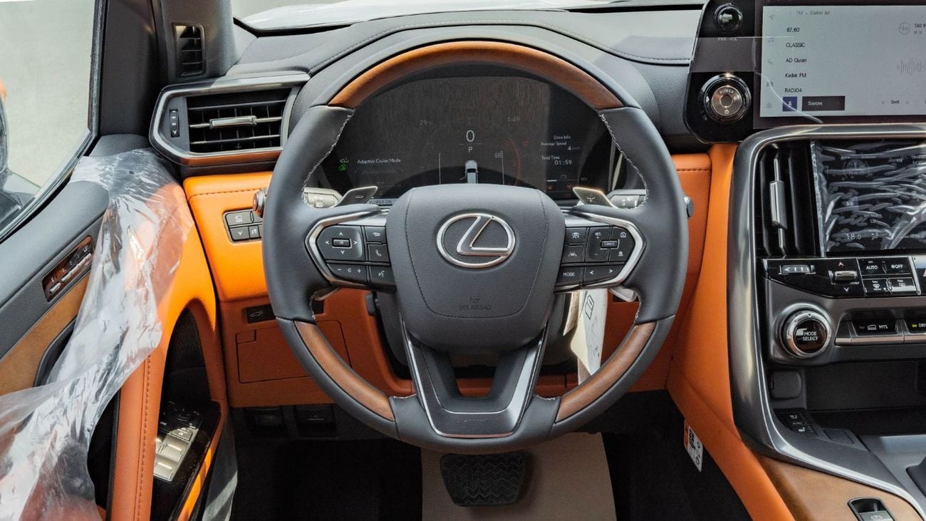 لكزس LX 700h 2025 Lexus LX700h VIP 3.5L AT Hybrid (Black)