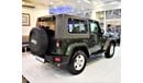Jeep Wrangler Amazing Jeep Wrangler Sahara 2008 Model!! in Green Color! GCC Specs