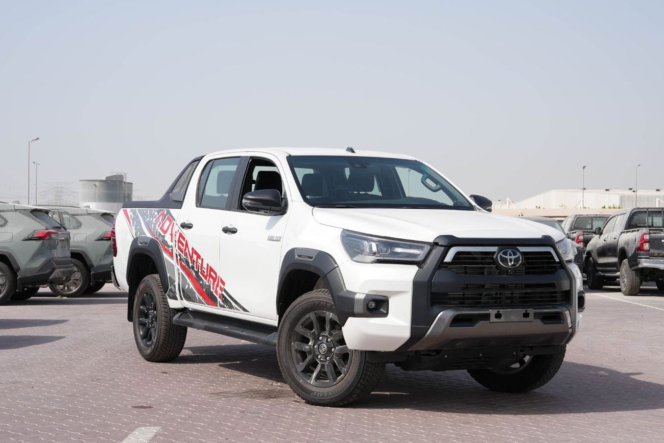 Toyota Hilux 2024 Toyota Hilux 4x4 DC 2.8 ADVENTURE-Z - White Pearl inside Black | Export Only