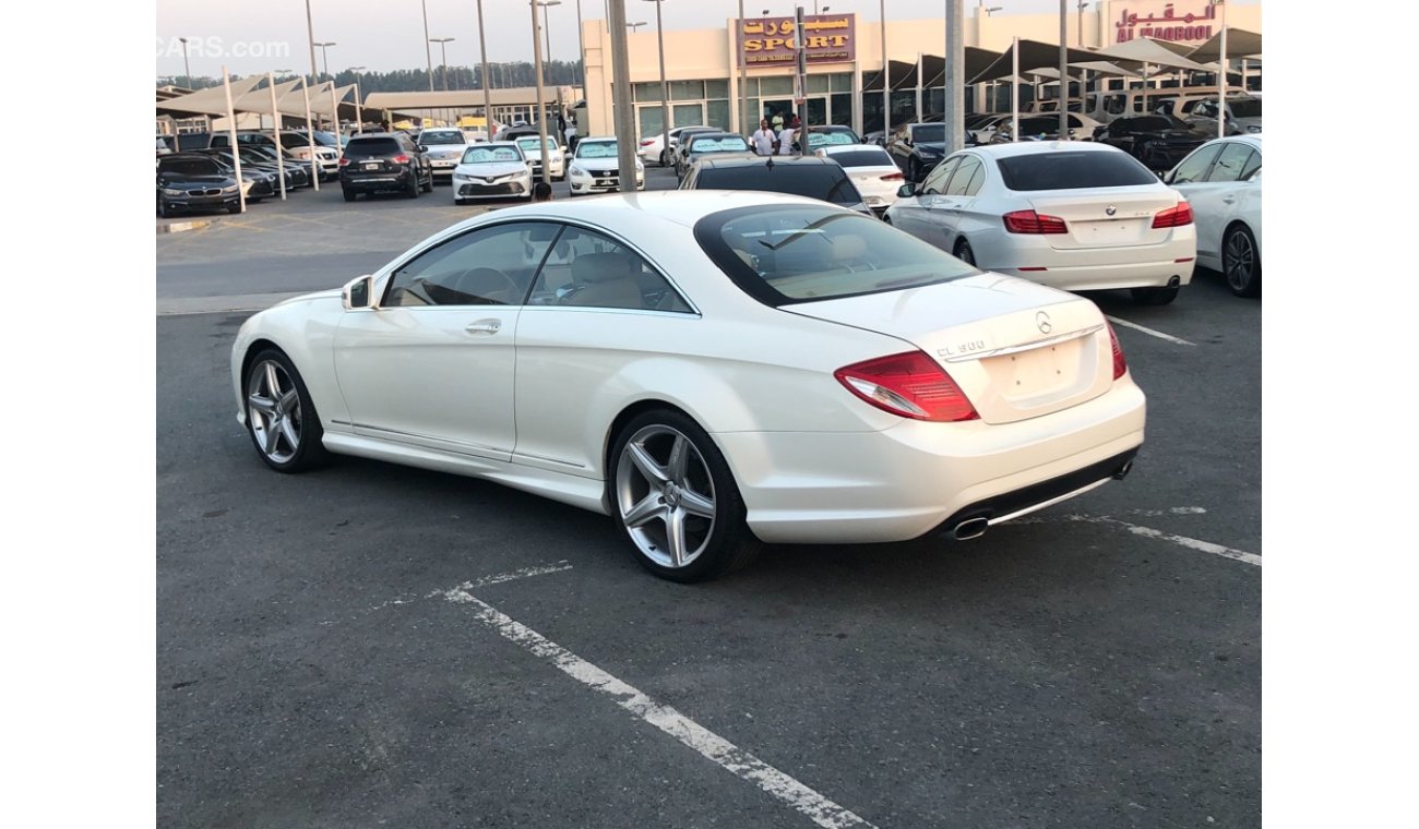 Mercedes-Benz CL 500 MERCEDES BENZ CL500 MODEL 2010 GCC car perfect condition full option sun roof leather seats back cam