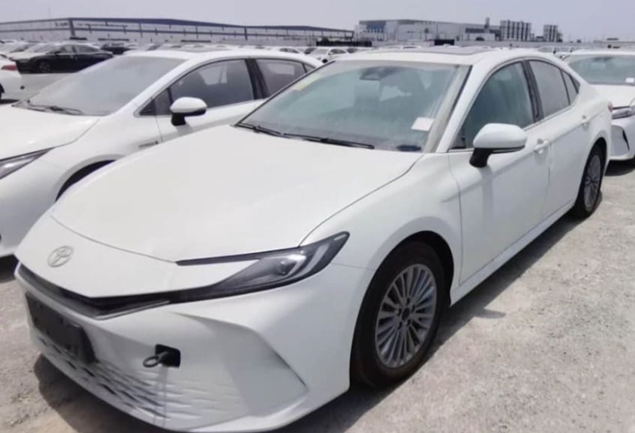 Toyota Camry White-bkack