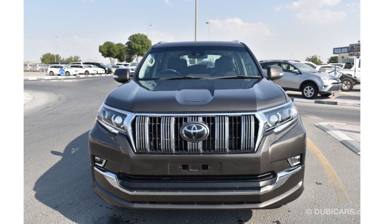 Toyota Prado diesel right hand drive grey color 2018 2.8L full option