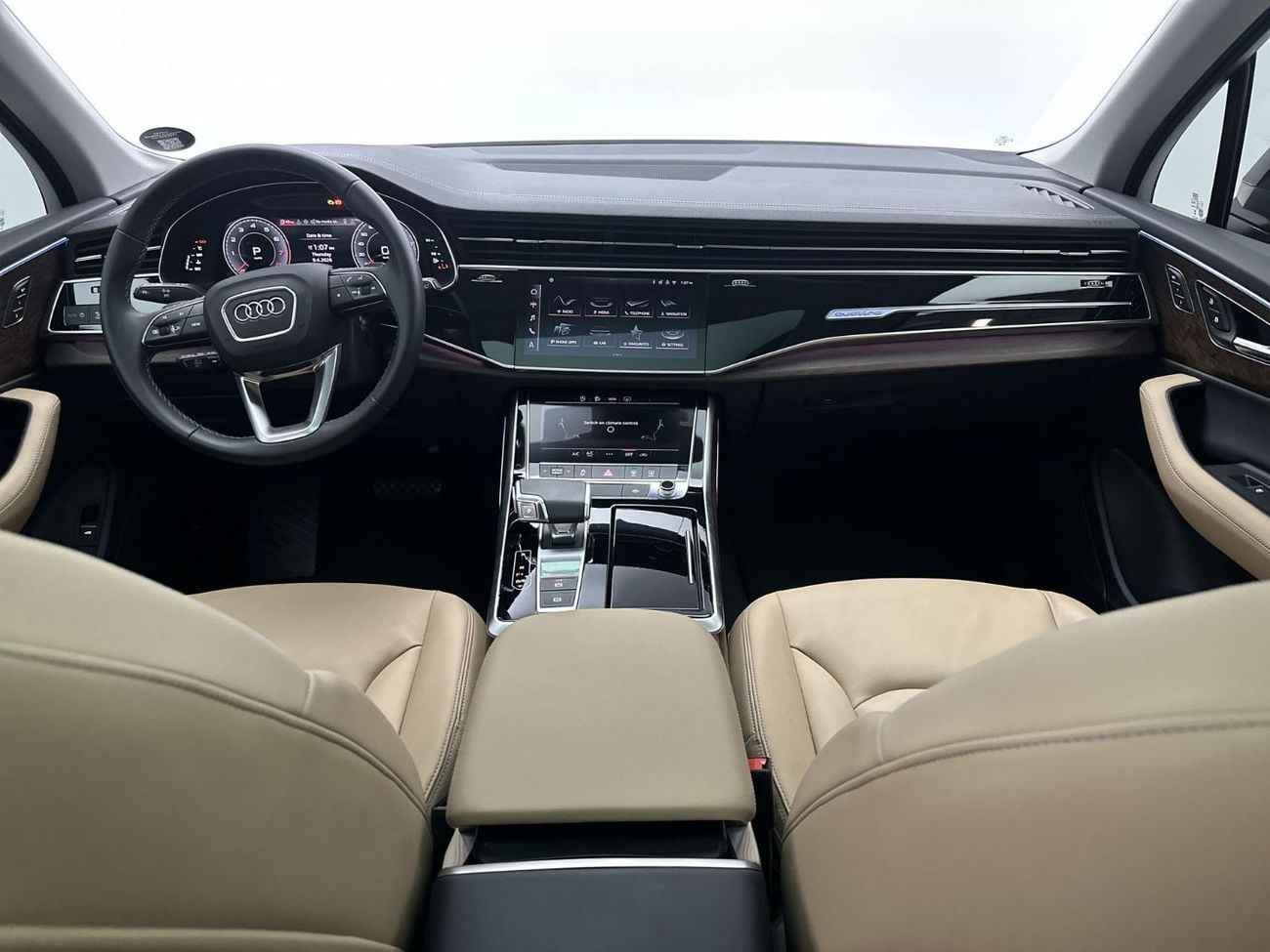 أودي Q7 55 TFSI quattro S-Line 3.0L 340hp (Ref# 19219)