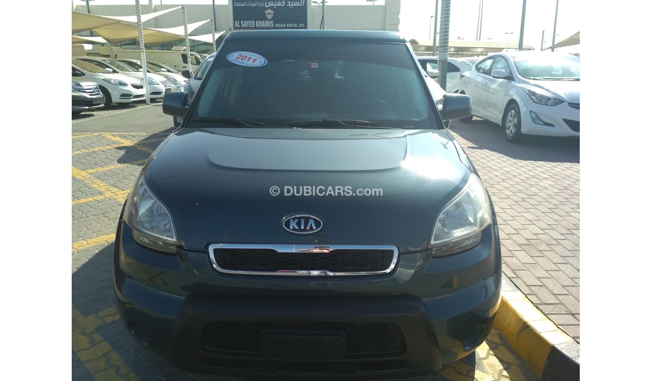 Kia Soul 2011 GREEN GCC NO ACCIDENT PERFECT