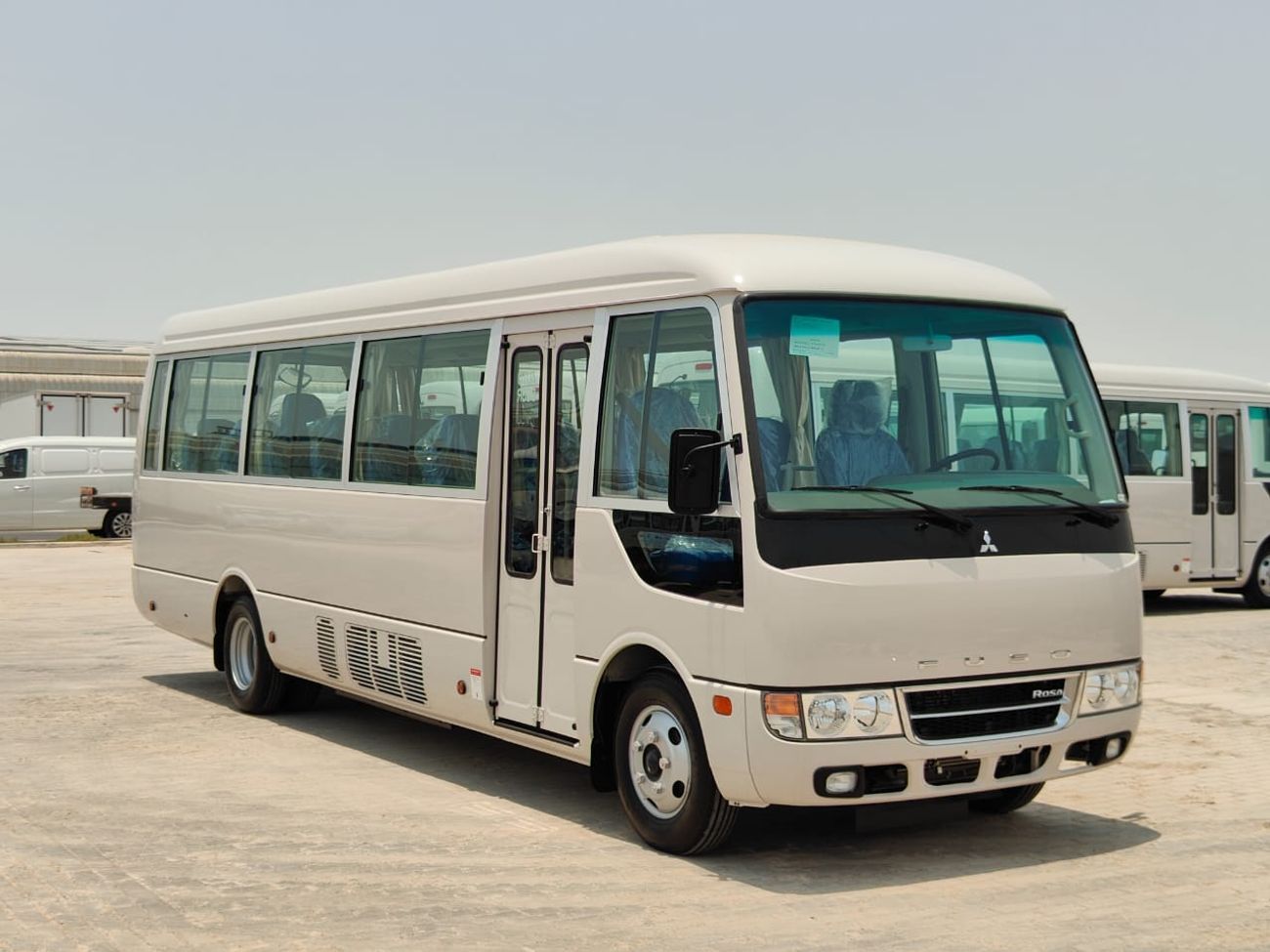 Mitsubishi Rosa 2024 Mitsubishi Rosa 26-Seater (3-Point Seatbelts) 4.9L 4-Cyl Turbo Diesel Euro-4 M/T RWD For Export