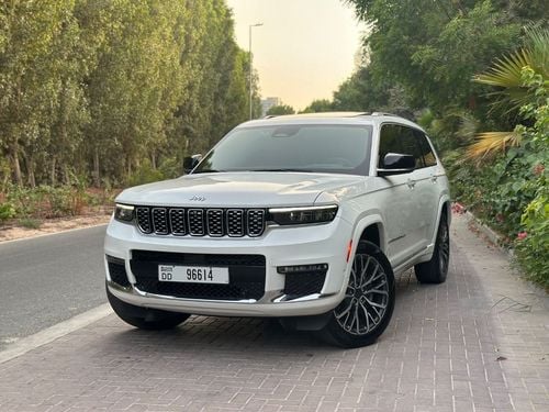 جيب جراند شيروكي 2022 Jeep Grand Cherokee L Summit Reserve | 3.6L V6 | 6-Seater Luxury | Perfect Condition