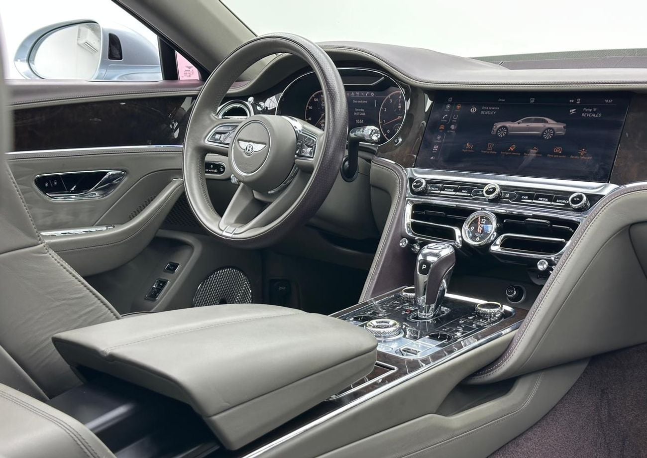 Bentley Flying Spur V8 2021 Bentley Flying Spur V8, 1 Year Unlimited Km Warranty, Full Service History, Rotating Display