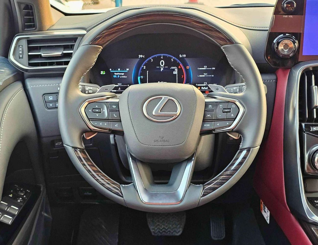 لكزس LX 700h HYBRID URBAN/3.5L PETROL/RADAR/SUNROOF/LEATHER WITH POWER SEATS/FULL OPTION (CODE # LX7HV)