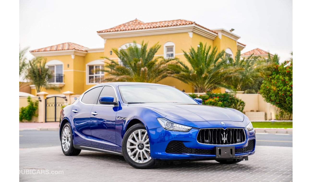 Maserati Ghibli | AED 2,526 Per Month | 0% DP | Exceptional Condition!