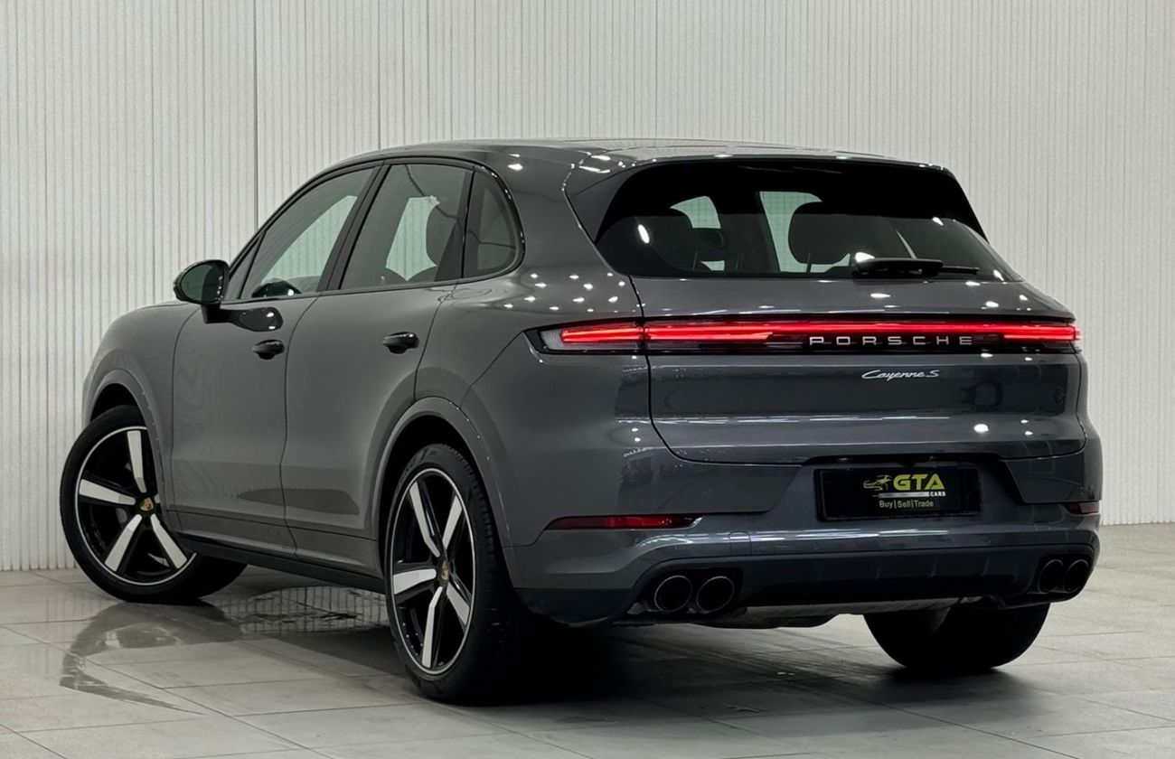 بورش كايان 2024 Porsche Cayenne S V8, 2026 Porsche Warranty, Full Service History, GCC
